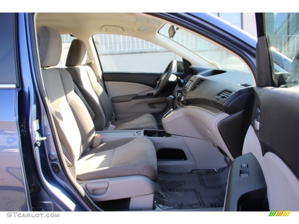 2013 CR-V LX AWD - Urban Titanium Metallic / Gray photo #27