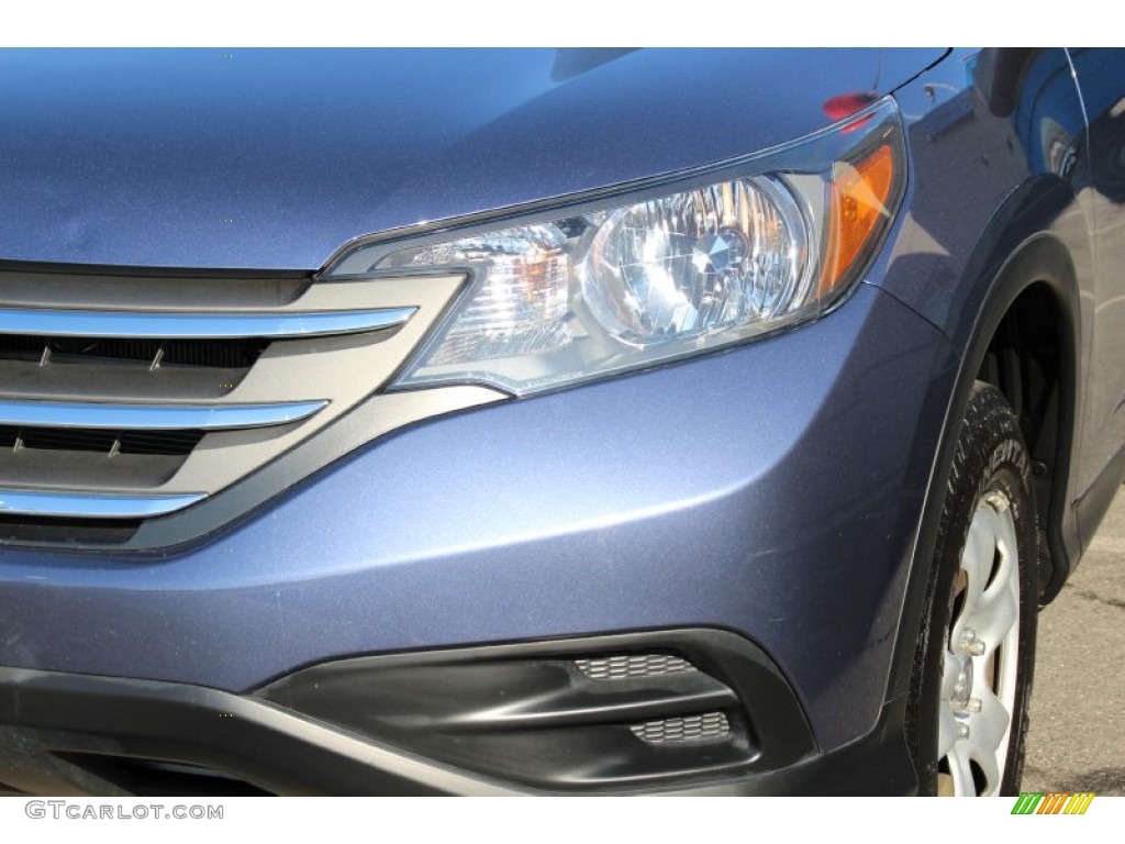2013 CR-V LX AWD - Urban Titanium Metallic / Gray photo #29