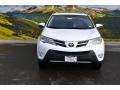 2015 Super White Toyota RAV4 XLE AWD  photo #2