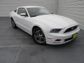 Oxford White 2014 Ford Mustang V6 Premium Coupe