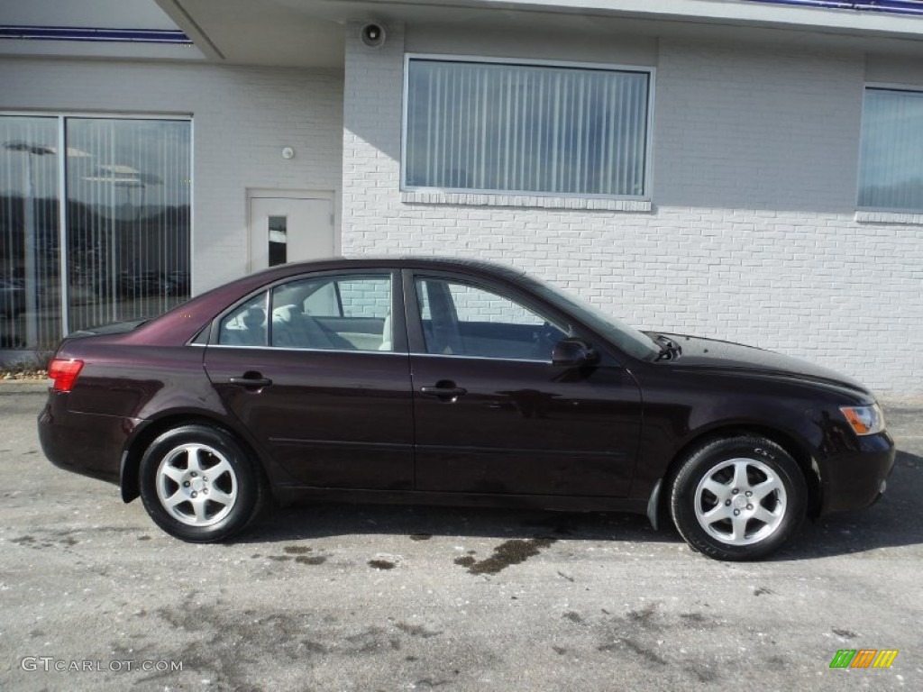 Dark Cinnamon 2006 Hyundai Sonata GLS Exterior Photo #100964203