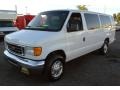 Oxford White - E Series Van E350 XLT 15 Passenger Photo No. 9