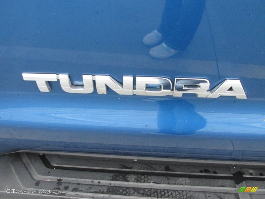 2007 Tundra Limited CrewMax 4x4 - Blue Streak Metallic / Graphite Gray photo #17