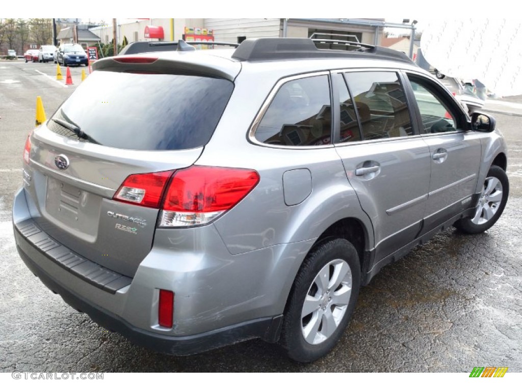 2011 Outback 2.5i Limited Wagon - Steel Silver Metallic / Off Black photo #6