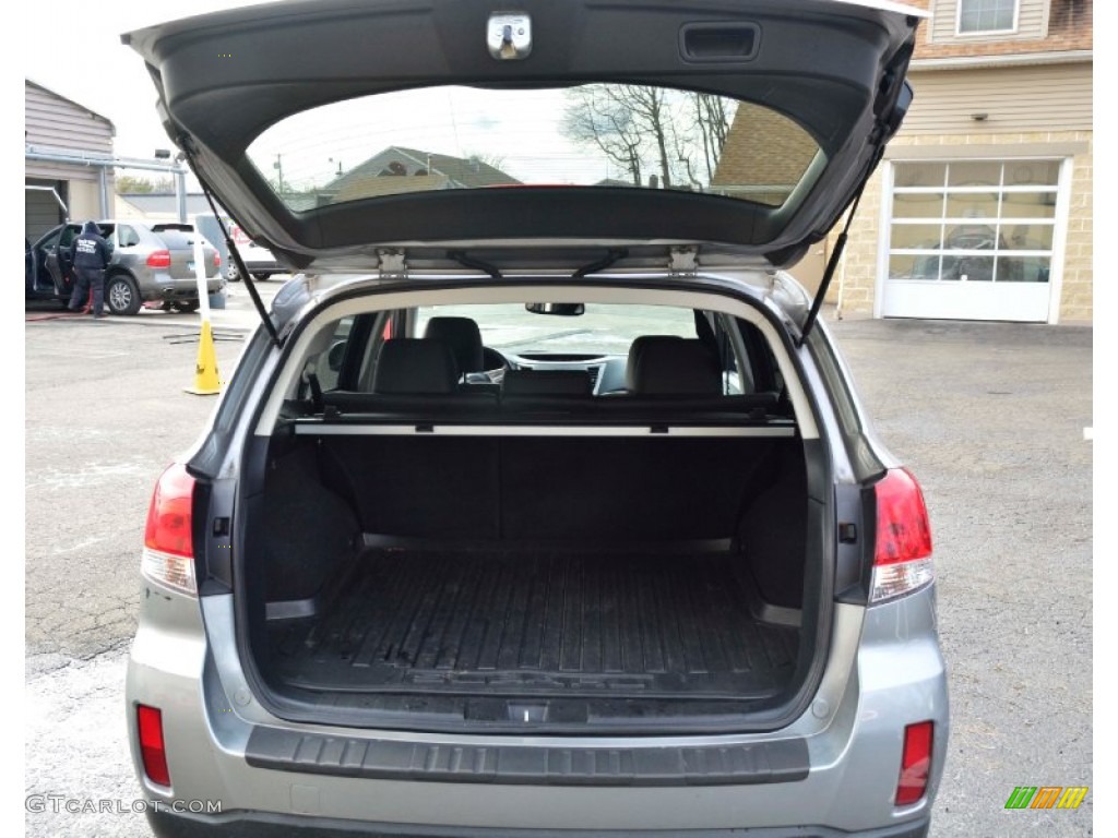 2011 Outback 2.5i Limited Wagon - Steel Silver Metallic / Off Black photo #8