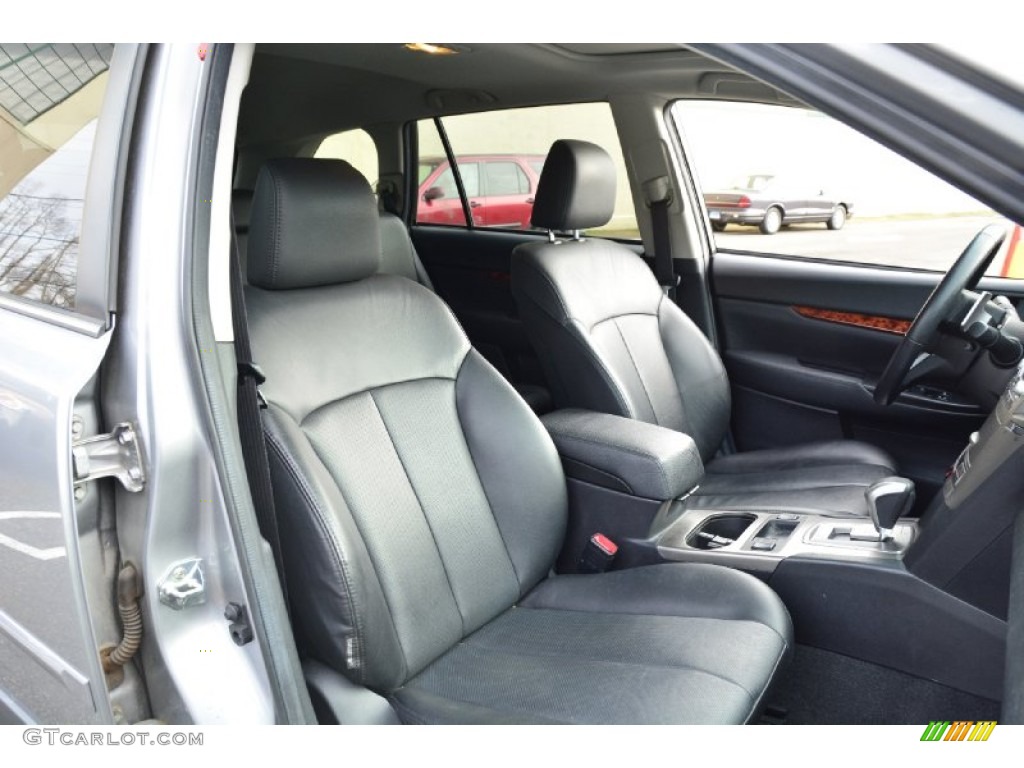 2011 Outback 2.5i Limited Wagon - Steel Silver Metallic / Off Black photo #14