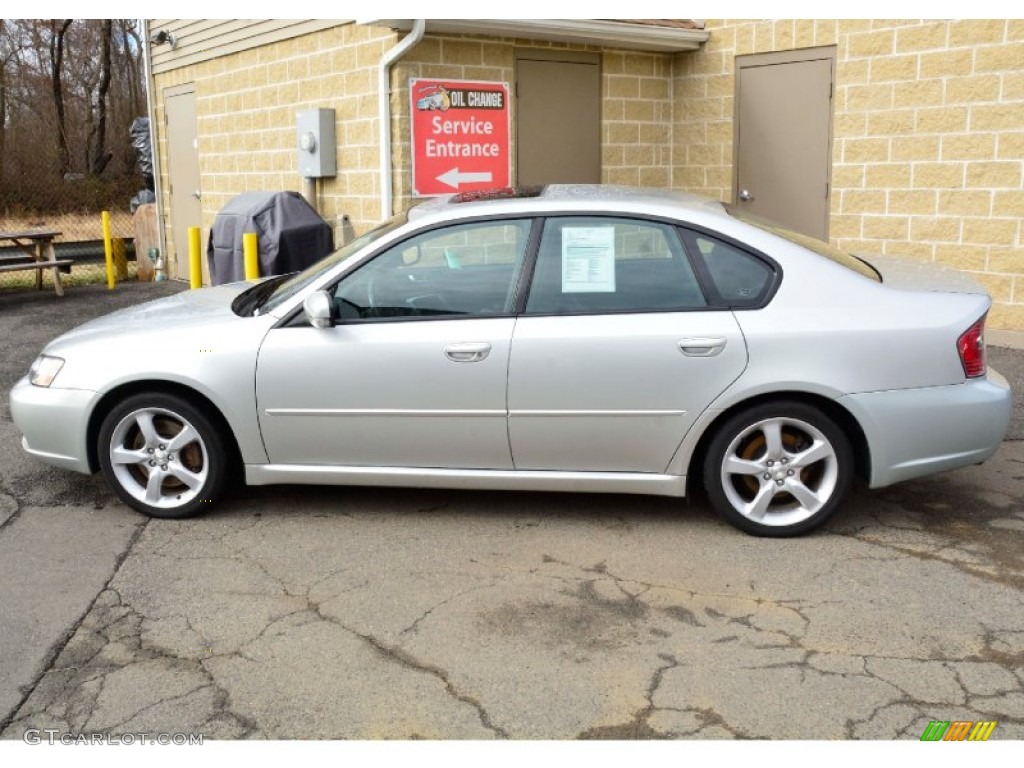 2005 Legacy 2.5 GT Limited Sedan - Brilliant Silver Metallic / Charcoal Black photo #10