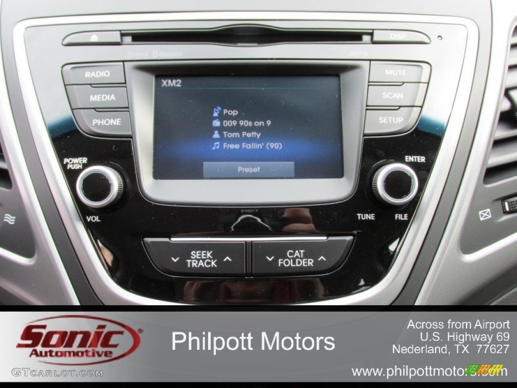 2015 Elantra Limited Sedan - Titanium Gray Metallic / Black photo #28