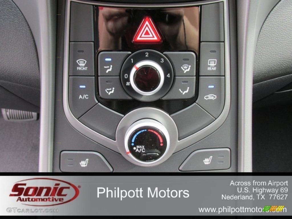 2015 Elantra Limited Sedan - Titanium Gray Metallic / Black photo #29