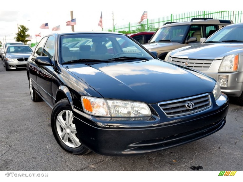 2000 Camry LE - Black / Oak photo #1