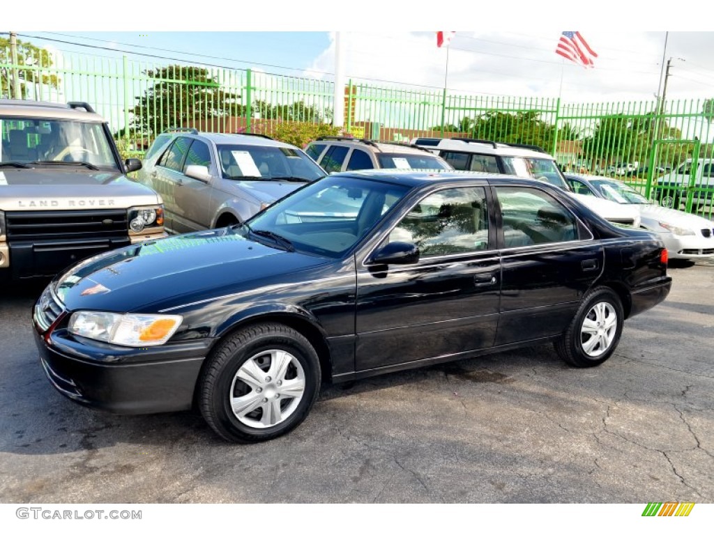 2000 Camry LE - Black / Oak photo #2