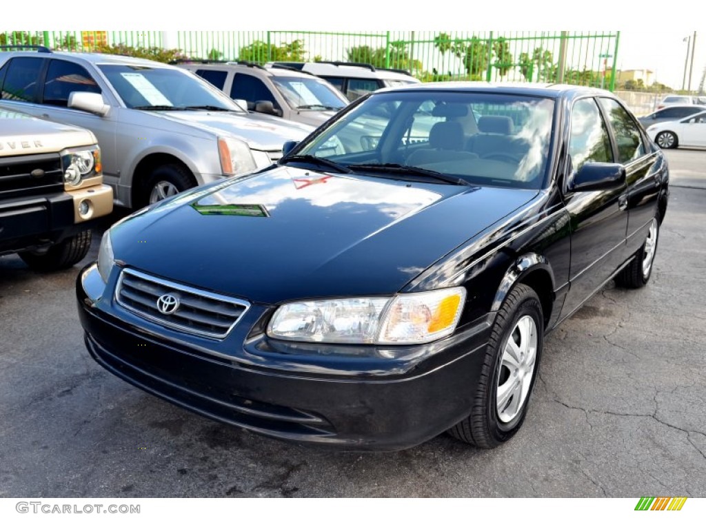 2000 Camry LE - Black / Oak photo #3