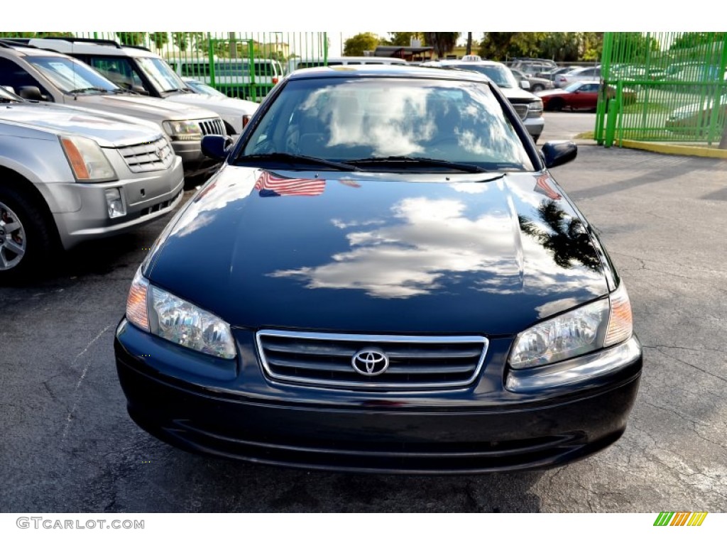 2000 Camry LE - Black / Oak photo #4