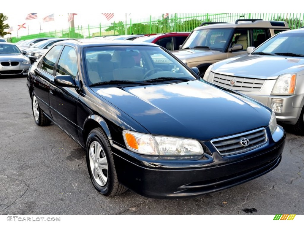 2000 Camry LE - Black / Oak photo #5