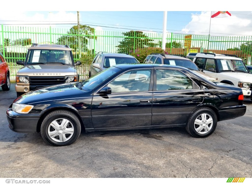 2000 Camry LE - Black / Oak photo #7