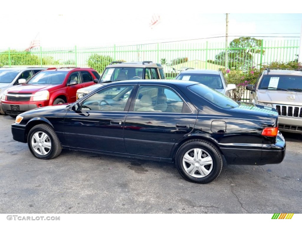 2000 Camry LE - Black / Oak photo #9