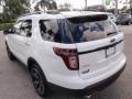 2014 White Platinum Ford Explorer Sport 4WD  photo #9