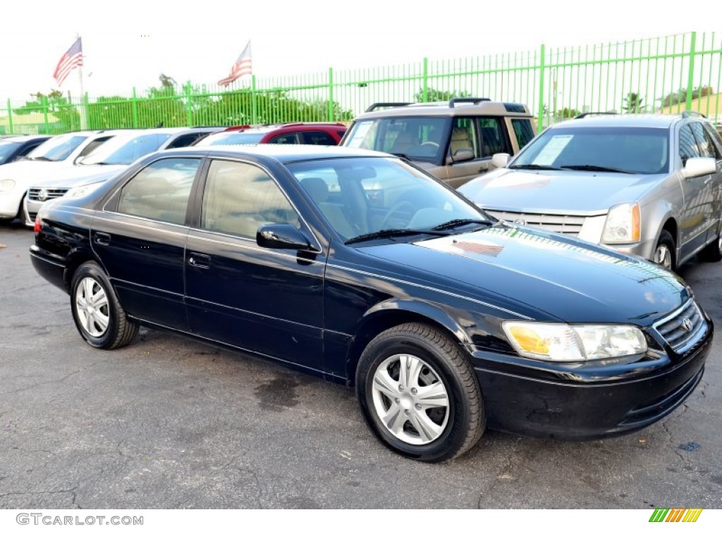 2000 Camry LE - Black / Oak photo #15