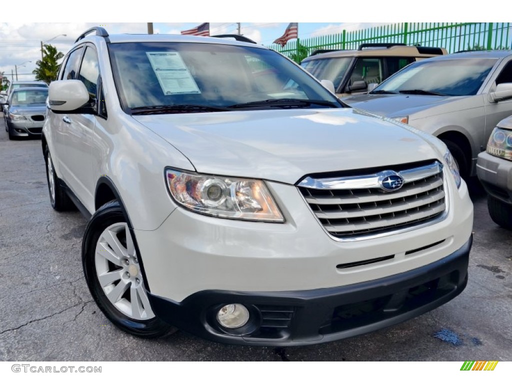 2008 Tribeca Limited 7 Passenger - Satin White Pearl / Desert Beige photo #1