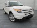 2015 White Platinum Ford Explorer Limited  photo #2