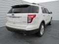 2015 White Platinum Ford Explorer Limited  photo #4