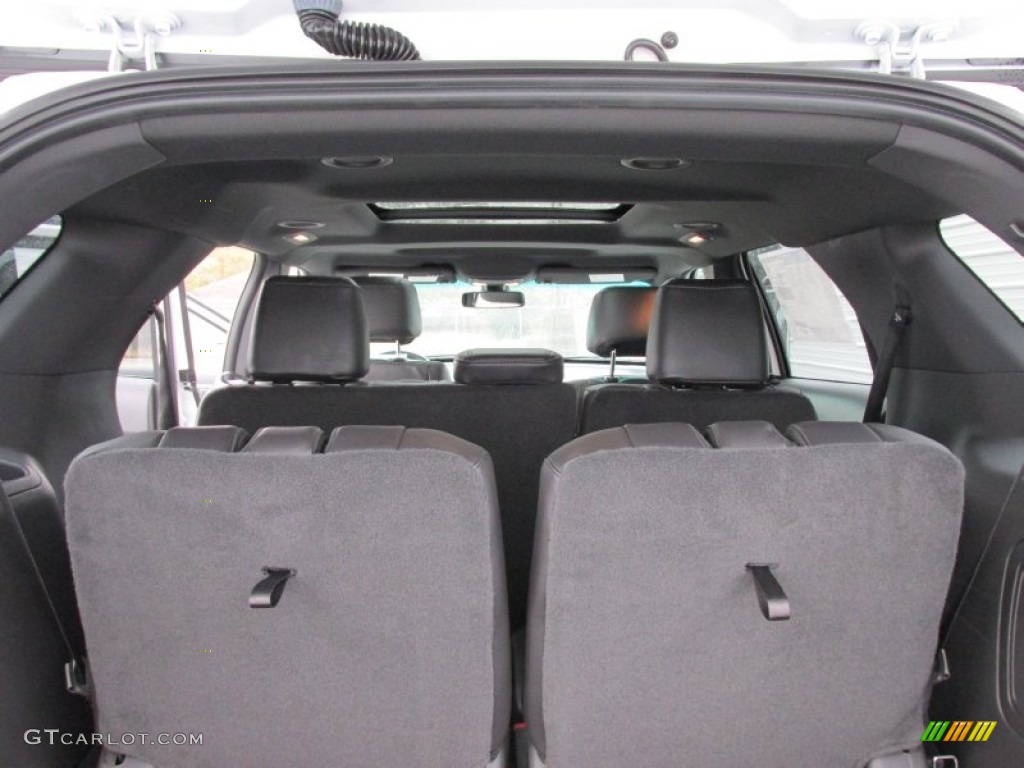 2015 Explorer Limited - White Platinum / Charcoal Black photo #18