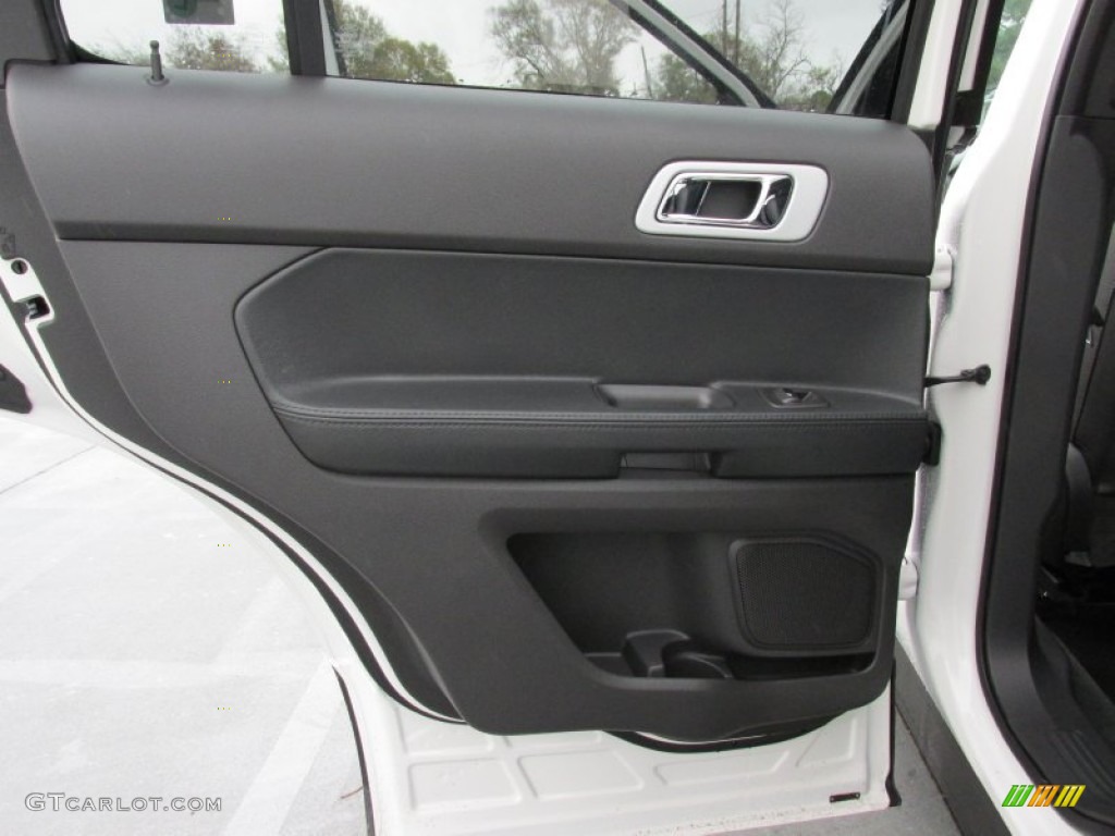 2015 Explorer Limited - White Platinum / Charcoal Black photo #23