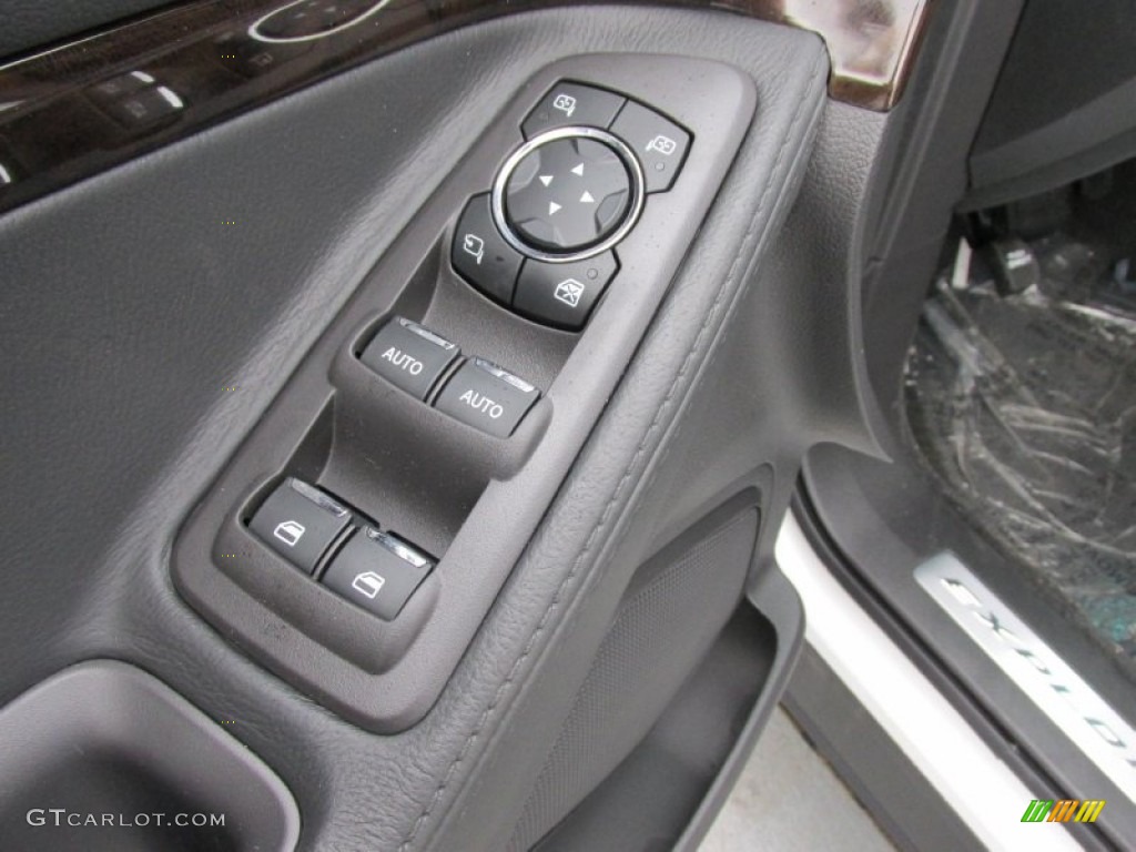 2015 Explorer Limited - White Platinum / Charcoal Black photo #26