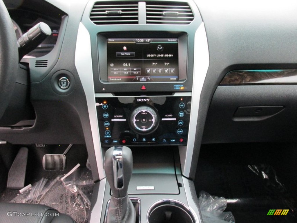 2015 Explorer Limited - White Platinum / Charcoal Black photo #30