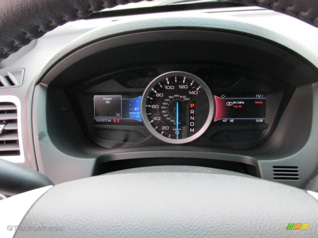 2015 Explorer Limited - White Platinum / Charcoal Black photo #36