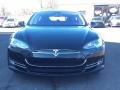 2013 Black Tesla Model S   photo #2