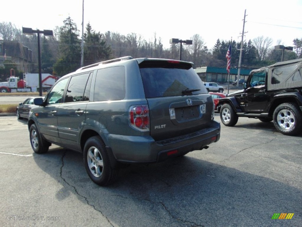 2007 Pilot EX-L - Nimbus Gray Metallic / Gray photo #5