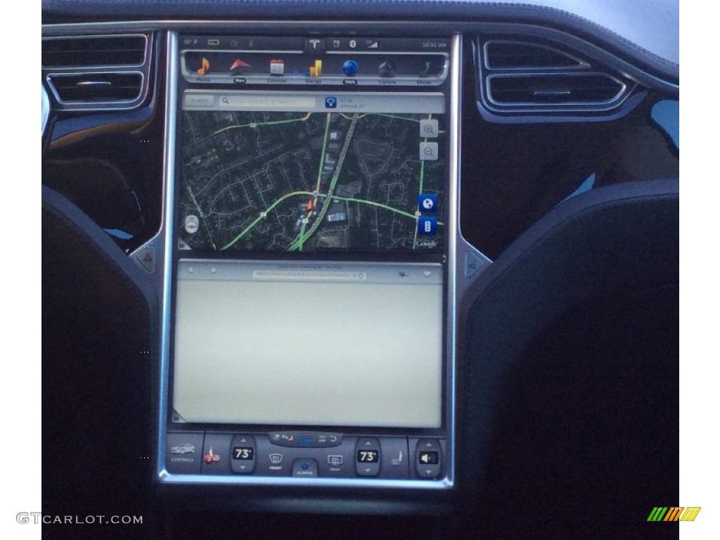 2013 Tesla Model S Standard Model S Model Controls Photo #100971874