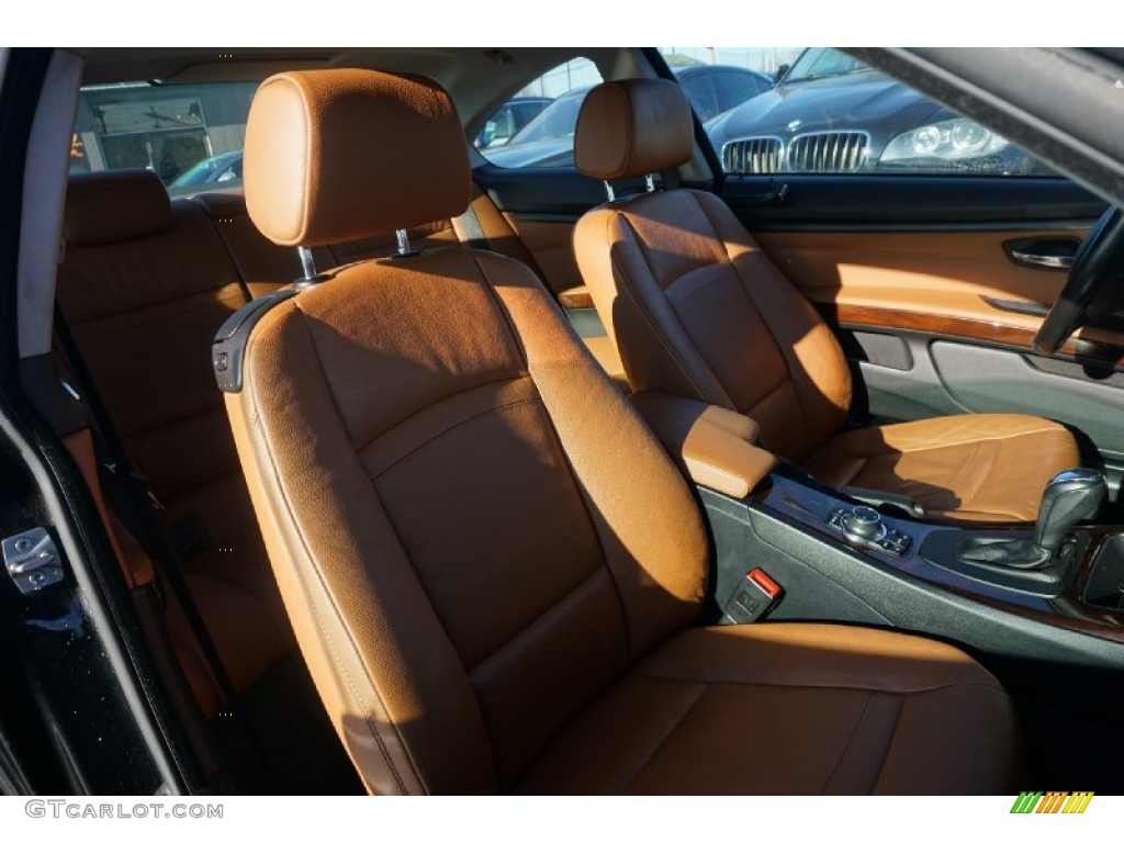 2011 3 Series 328i xDrive Coupe - Jet Black / Saddle Brown Dakota Leather photo #9