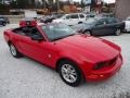 Torch Red 2009 Ford Mustang V6 Premium Convertible Exterior