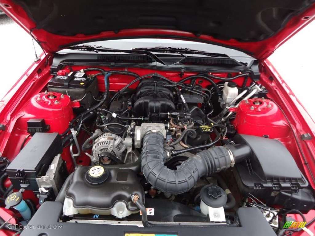 2009 Ford Mustang V6 Premium Convertible 4.0 Liter SOHC 12-Valve V6 Engine Photo #100977268
