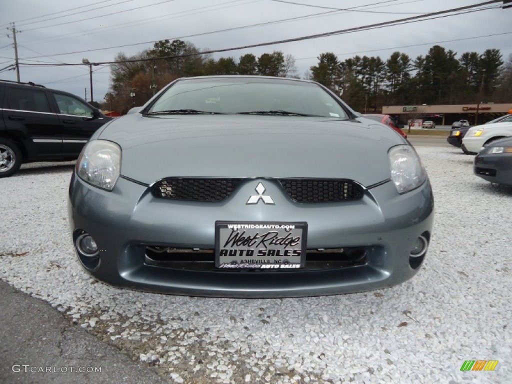 2007 Eclipse GT Coupe - Satin Meisai Gray Pearl / Dark Charcoal photo #2