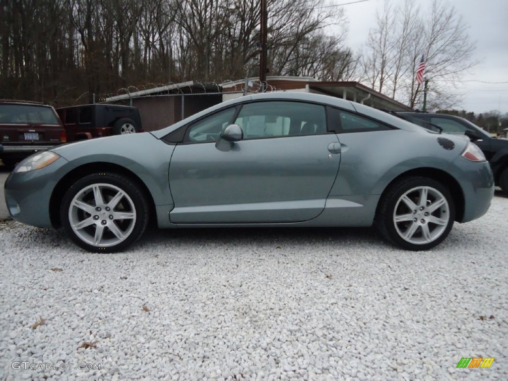 2007 Eclipse GT Coupe - Satin Meisai Gray Pearl / Dark Charcoal photo #4