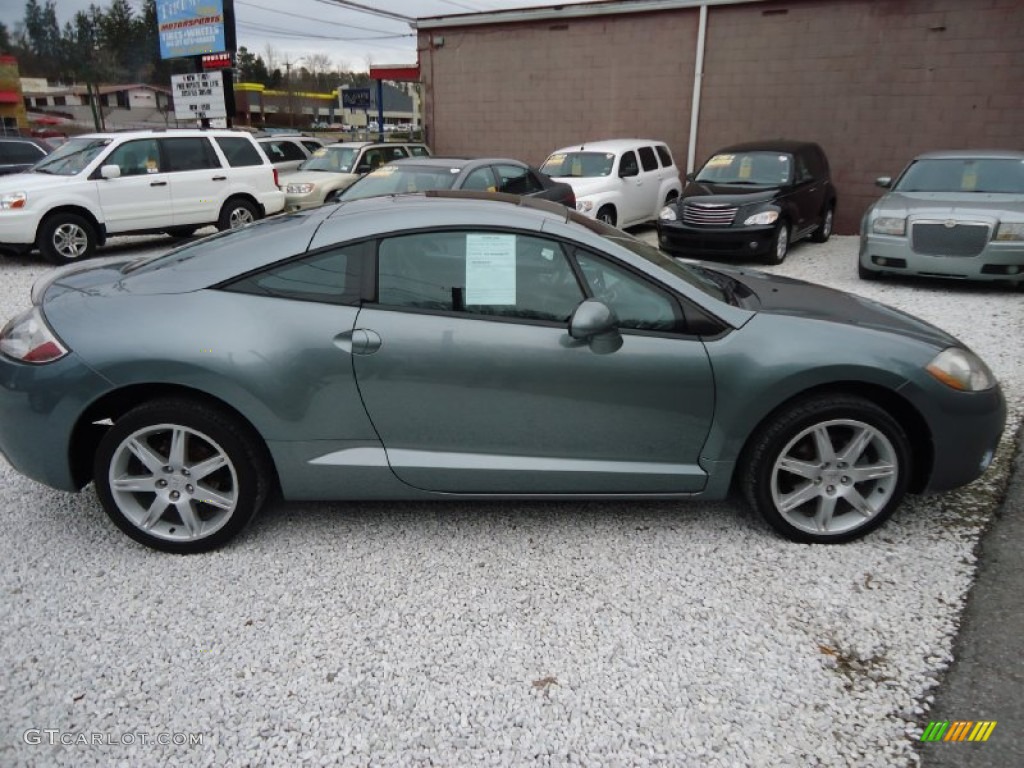 2007 Eclipse GT Coupe - Satin Meisai Gray Pearl / Dark Charcoal photo #8