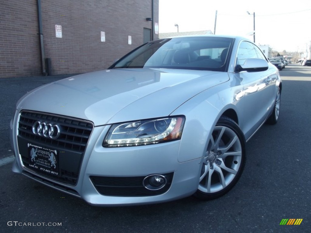 Ice Silver Metallic Audi A5