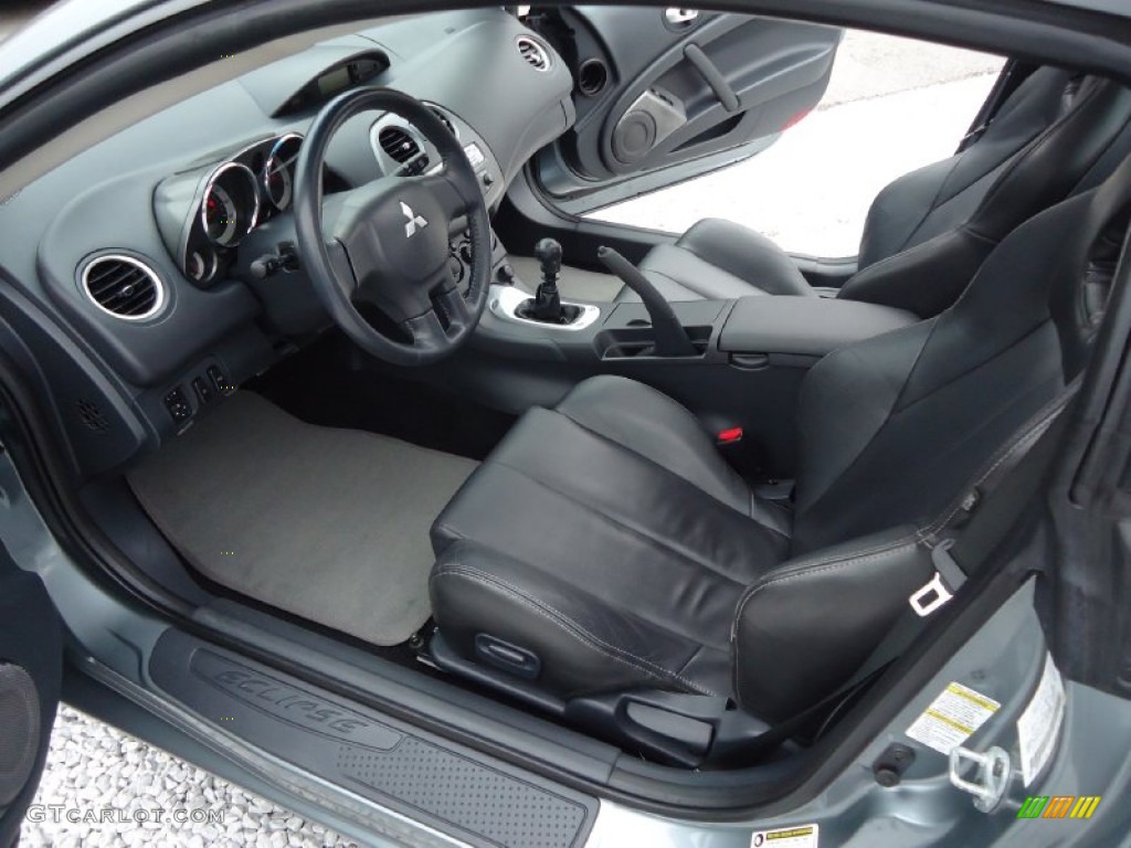 2007 Eclipse GT Coupe - Satin Meisai Gray Pearl / Dark Charcoal photo #10