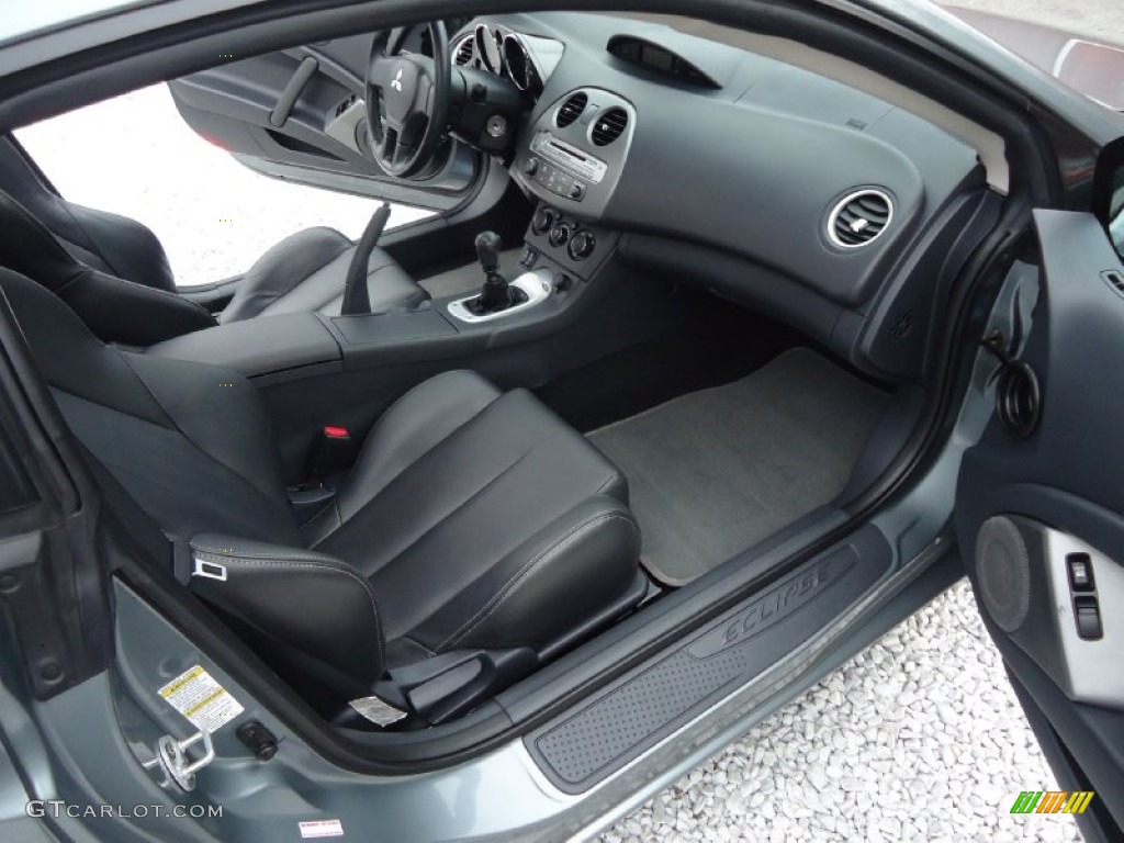 2007 Eclipse GT Coupe - Satin Meisai Gray Pearl / Dark Charcoal photo #11