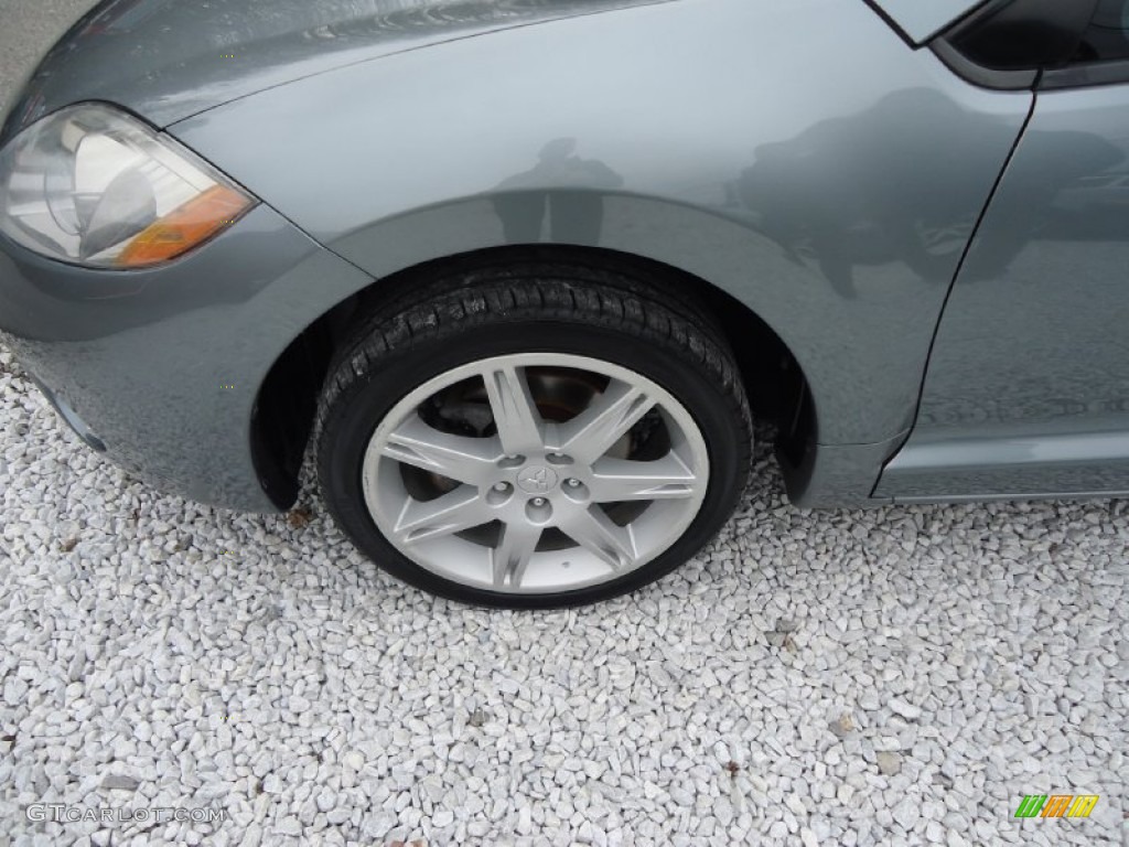 2007 Eclipse GT Coupe - Satin Meisai Gray Pearl / Dark Charcoal photo #23