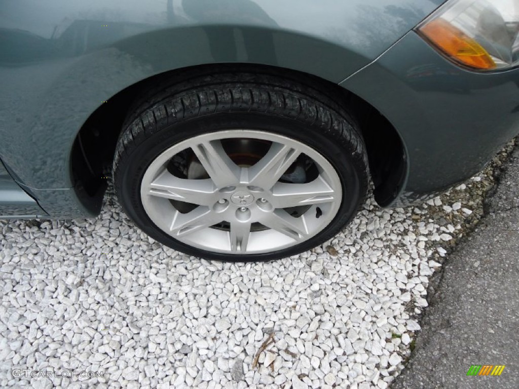 2007 Eclipse GT Coupe - Satin Meisai Gray Pearl / Dark Charcoal photo #24