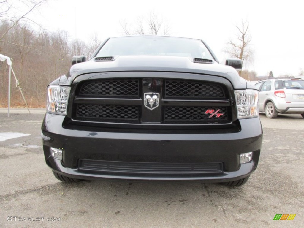 2012 Ram 1500 Sport R/T Regular Cab - Black / Dark Slate Gray photo #17