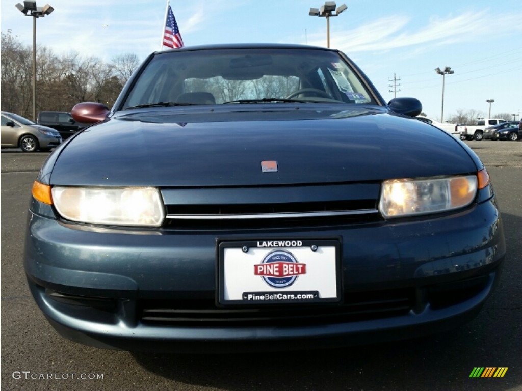 2002 L Series L100 Sedan - Medium Blue / Gray photo #2