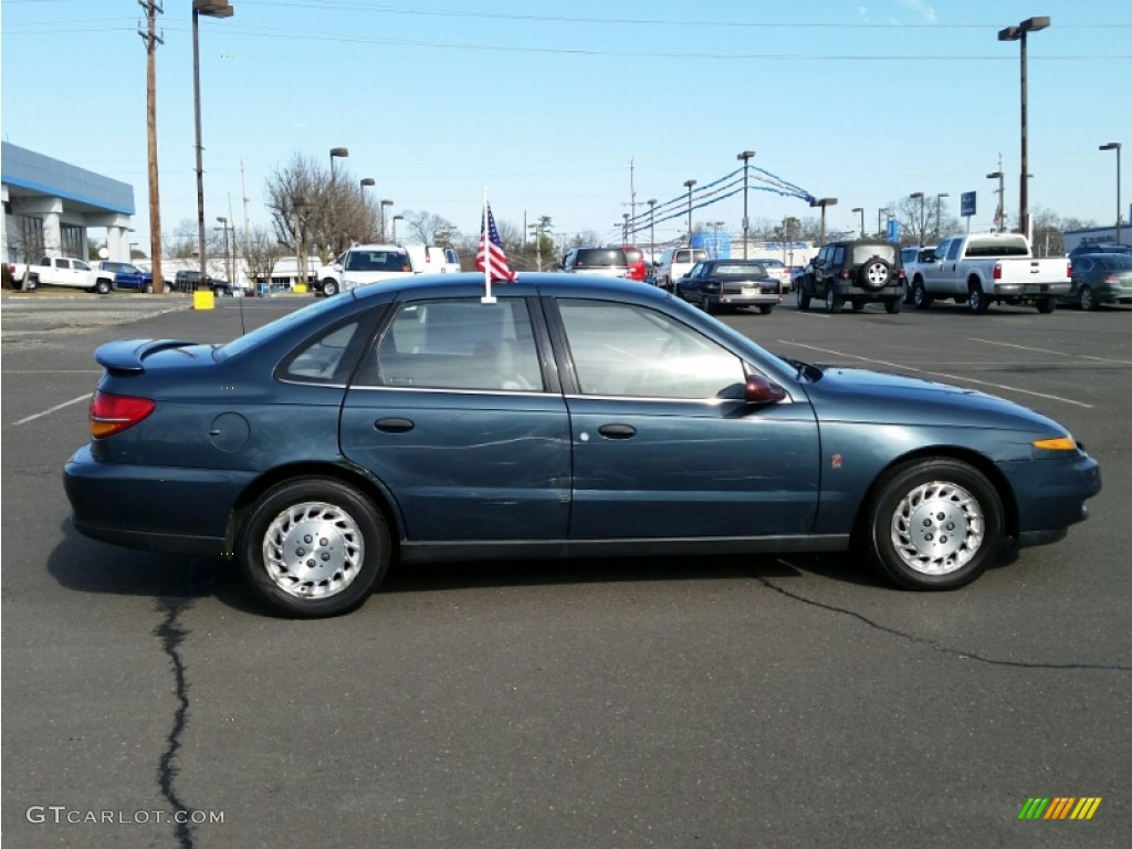 2002 L Series L100 Sedan - Medium Blue / Gray photo #5