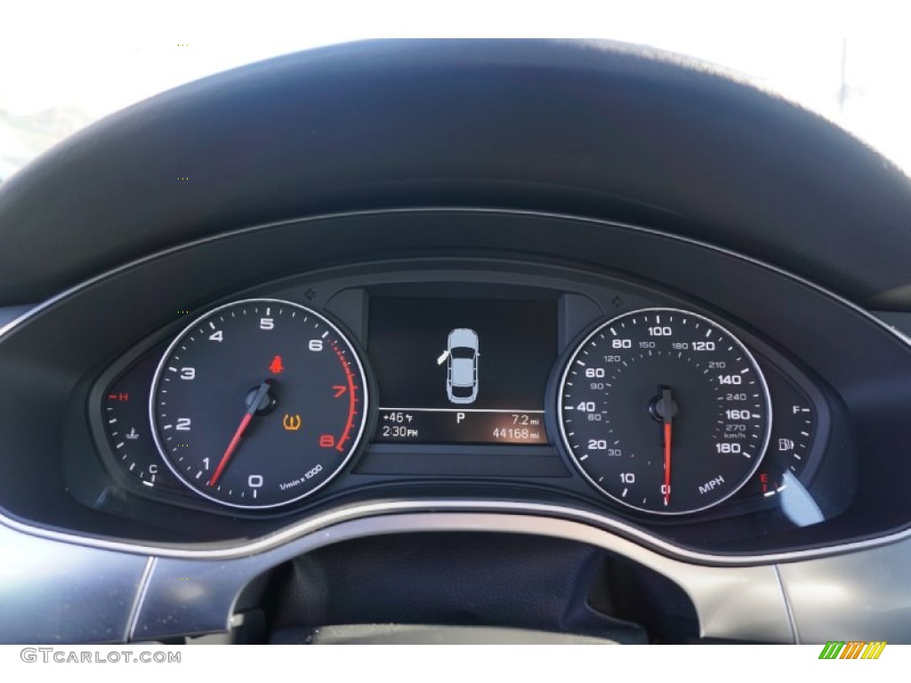 2012 Audi A7 3.0T quattro Premium Gauges Photo #100979573