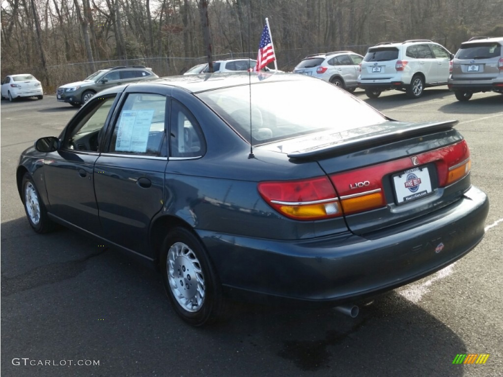 2002 L Series L100 Sedan - Medium Blue / Gray photo #9