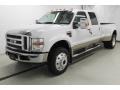 Oxford White - F450 Super Duty Lariat Crew Cab 4x4 Dually Photo No. 3